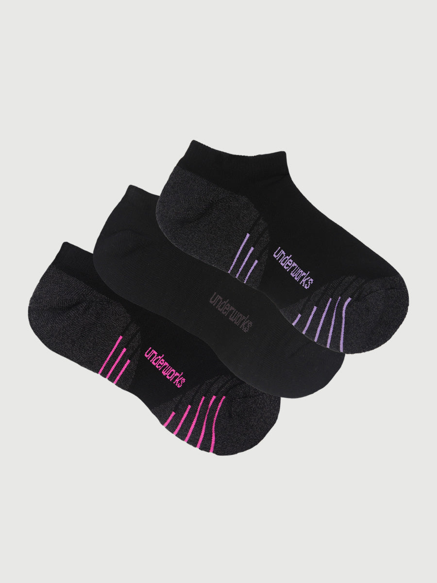 Women's Active Low Cut Socks 3 Pack