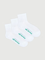 Kids Bamboo Cushioned Quarter Crew 3 Pack