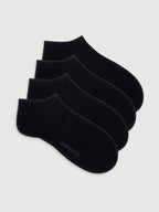 Men's Stay On Sneaker No Show 4 Pack