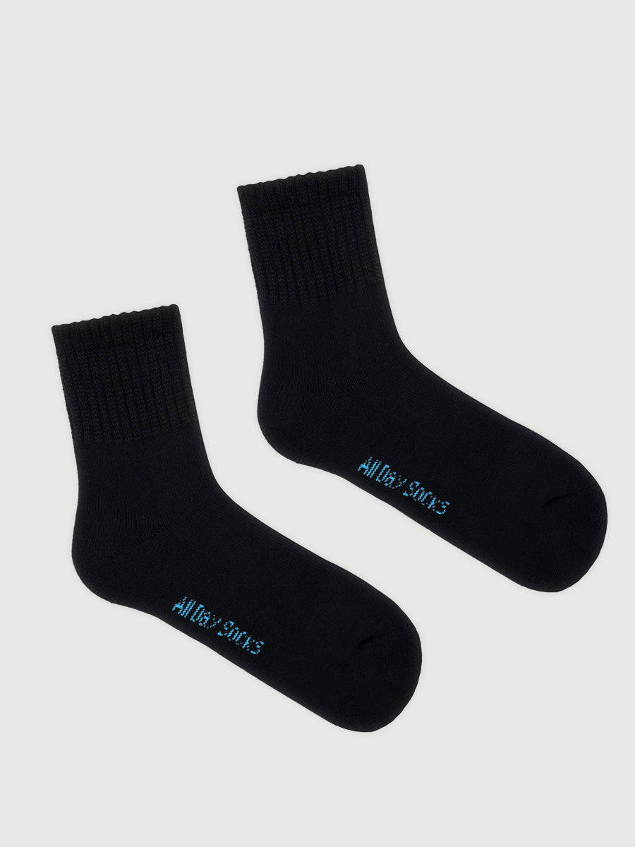Men's All Day Cushioned Mid Crew Walk Sock 1 Pack