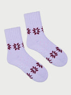 Women's Heat Bods Brushed Mid Crew Sock 1 Pack