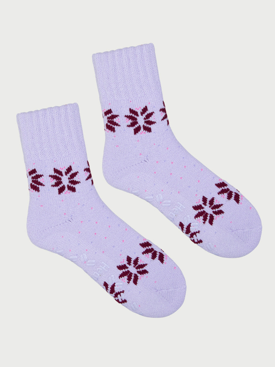 Women's Heat Bods Brushed Mid Crew Sock 1 Pack