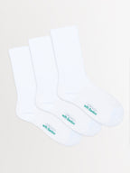 Women's Bamboo Lightweight Rib Crew 3 Pack