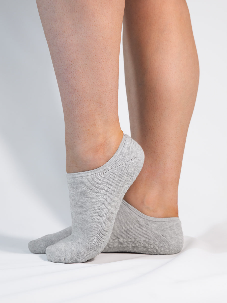 Women's No Show Grip Socks 3 Pack