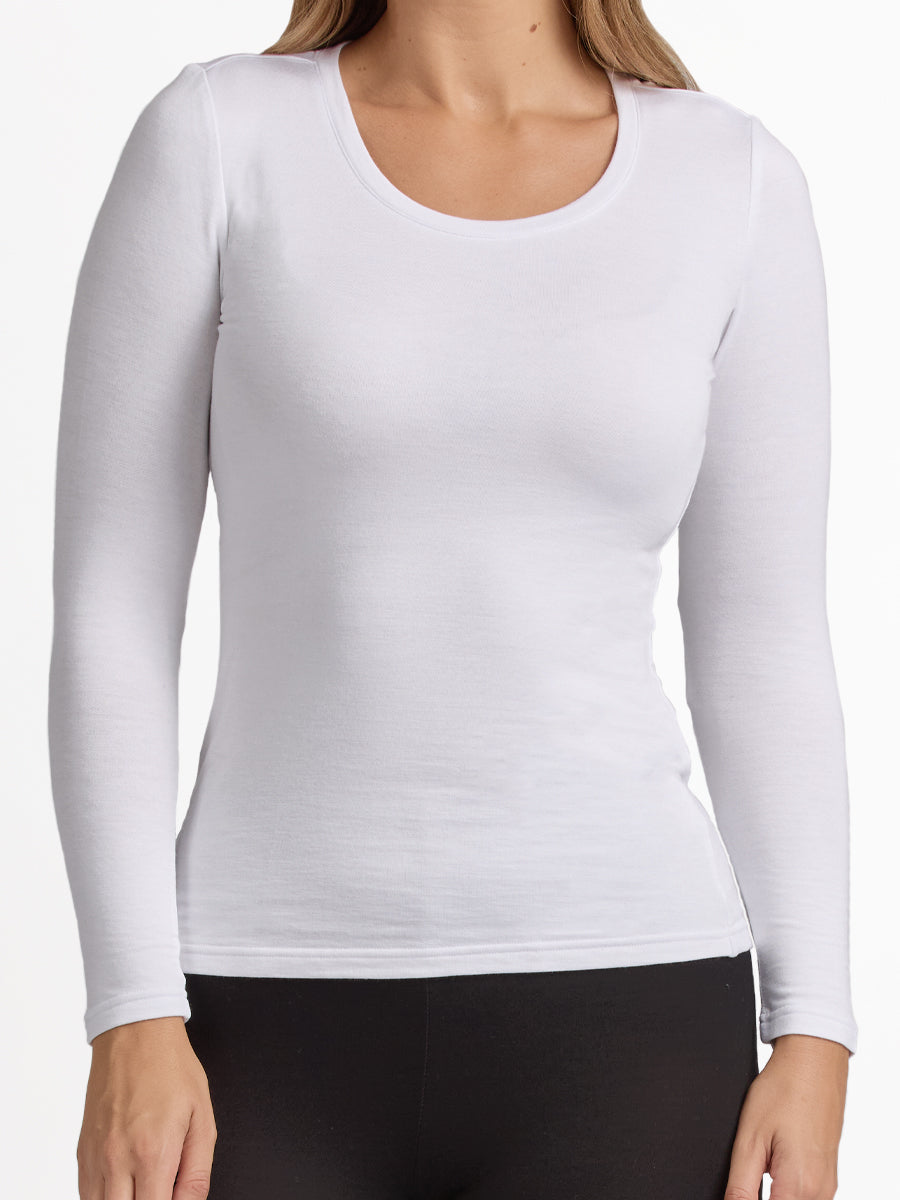 Women's Heat Bods Heat Retention Long Sleeve Thermal 1 Pack