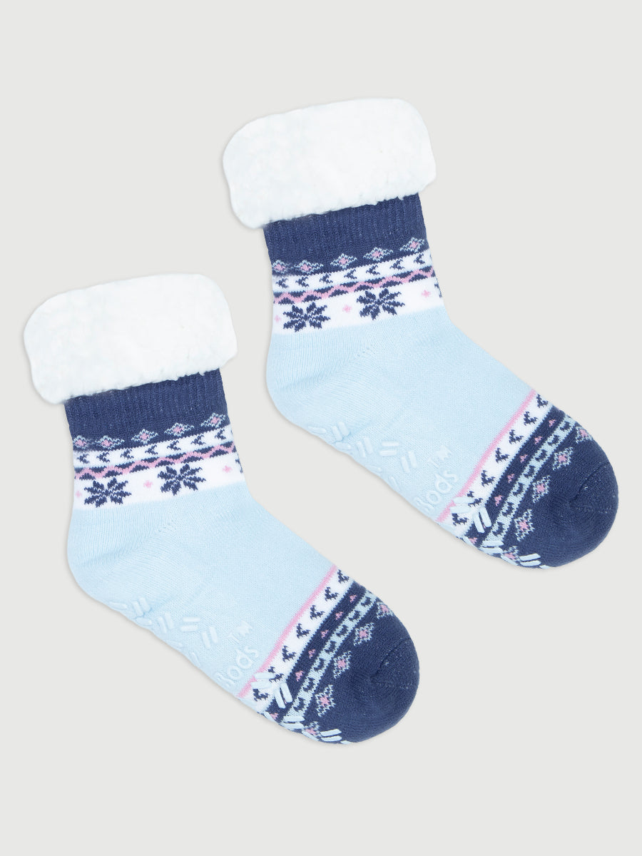 Women's Heat Bods Sherpa Mid Crew 1 Pack