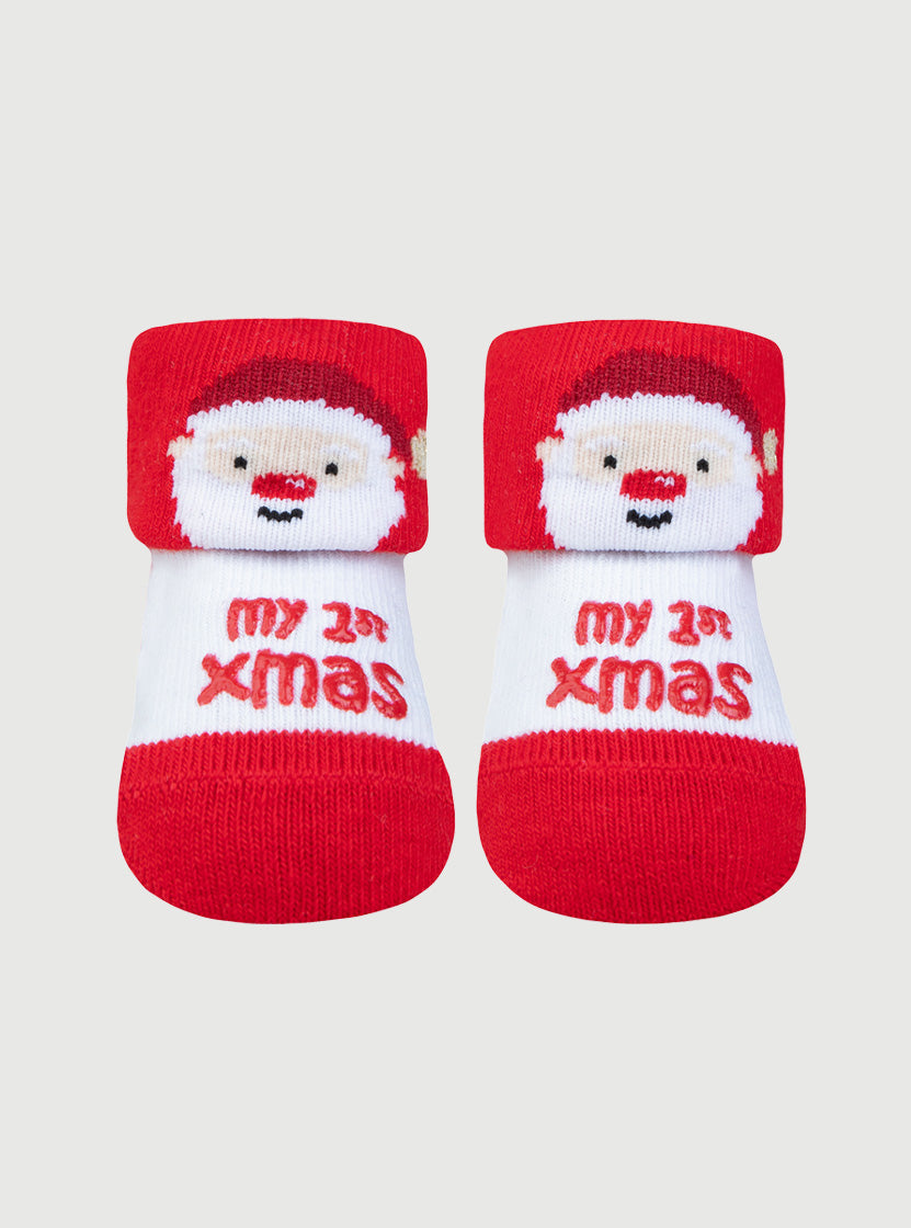 Baby Novelty Christmas Bubble Turnover Socks