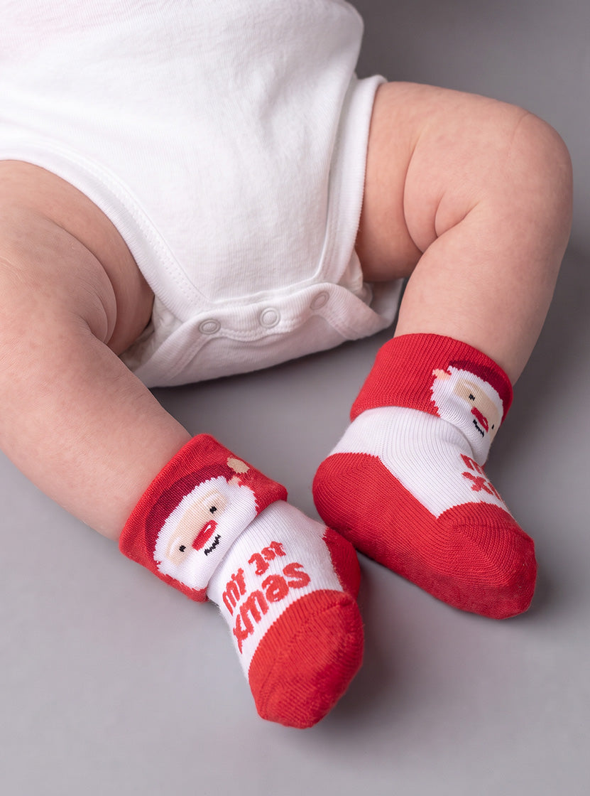 Baby Novelty Christmas Bubble Turnover Socks