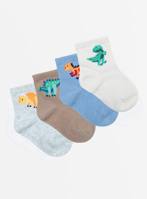 Baby Heat Bods Stay On Cushion Crew 4 Pack