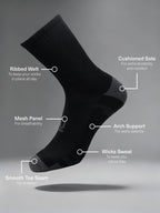 Men's Bamboo Tech Crew 3 Pack