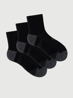 Men's Bamboo Tech Quarter Crew 3 Pack