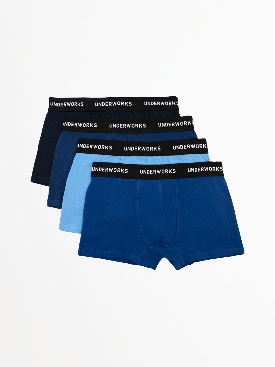 Men's Fitted Trunk 4 Pack