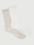 Women's All Day Premium Fine Crew Socks 2 Pack