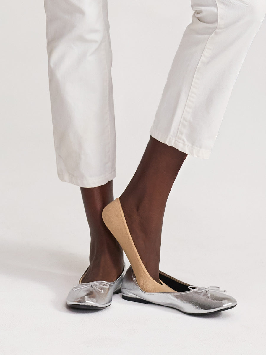 Women's Invisible Stay On Footlets 3 Pack