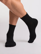 Men's Bamboo Sport Quarter Crew 3 Pack