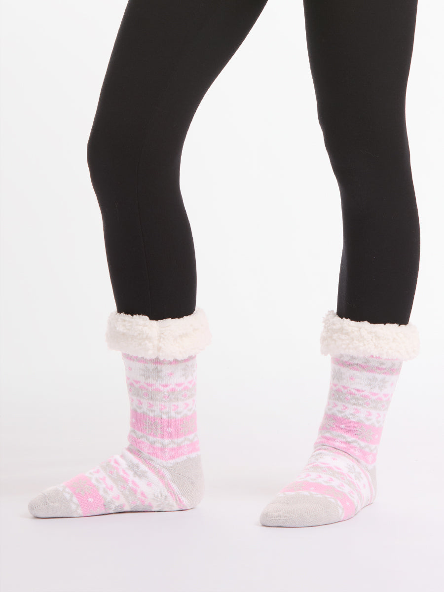 Women's Heat Bods Sherpa Socks 1 Pack