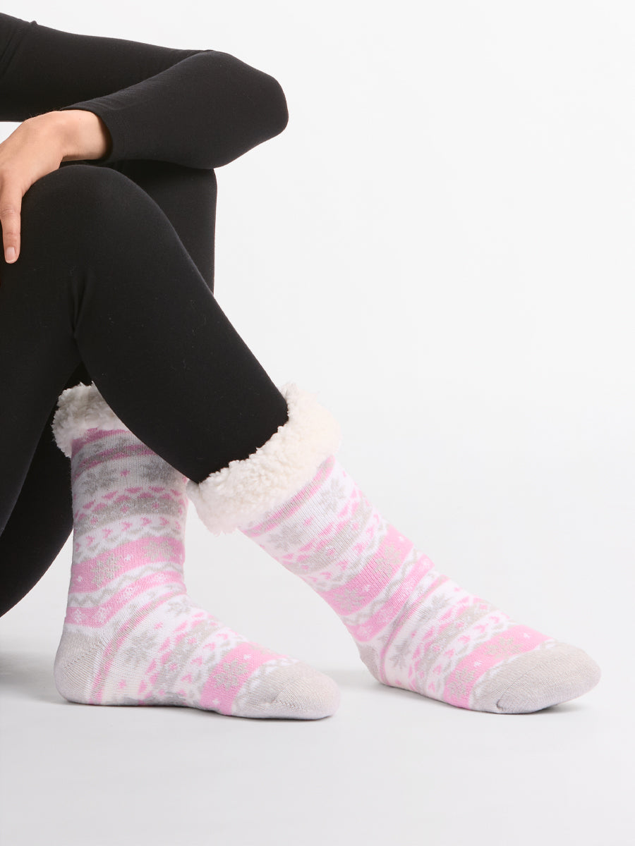 Women's Heat Bods Sherpa Socks 1 Pack