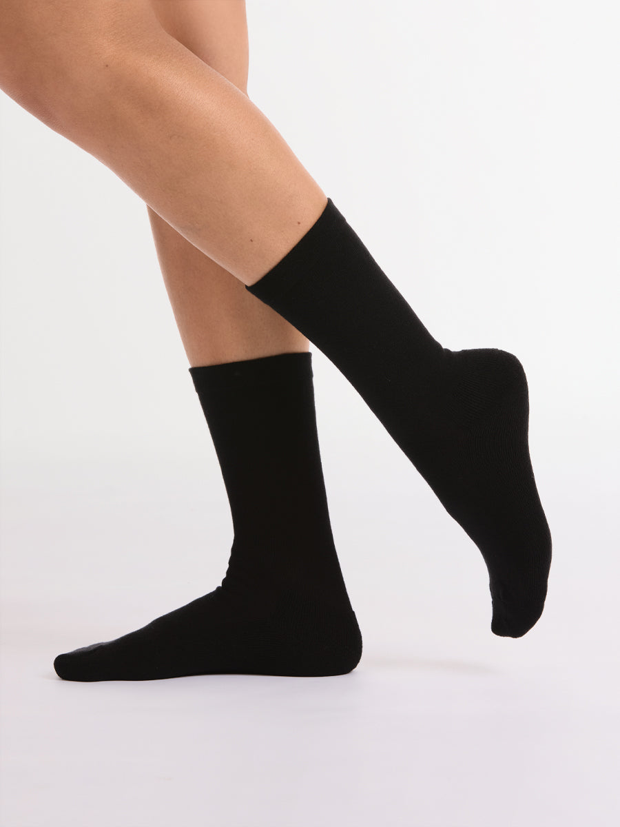 Women's All Day Cotton Rich Cushioned Crew Socks 2 Pack