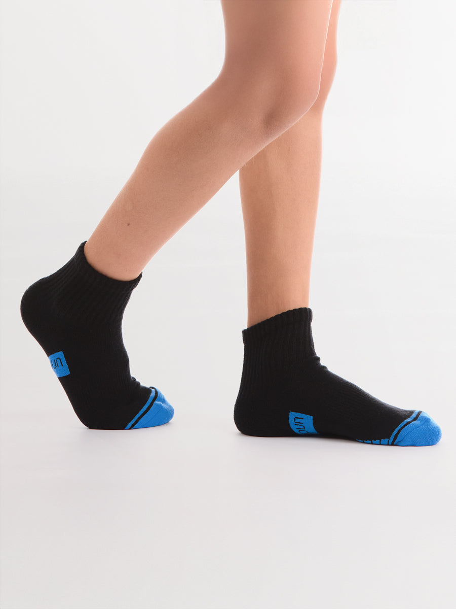 Kids Cushioned Sport Quarter Crew 5 Pack