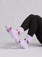 Women's Heat Bods Brushed Mid Crew Sock 1 Pack