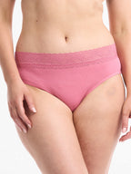 Women's Smoothlines Lace Midi Briefs 2 Pack