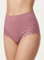Women's Smoothlines Lace Leg Full Brief 2 Pack