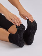 Women's Quarter Crew Grip Socks 3 Pack