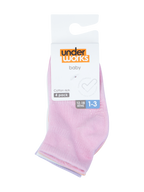 Baby Stay On Mid Crew Socks 4 Pack