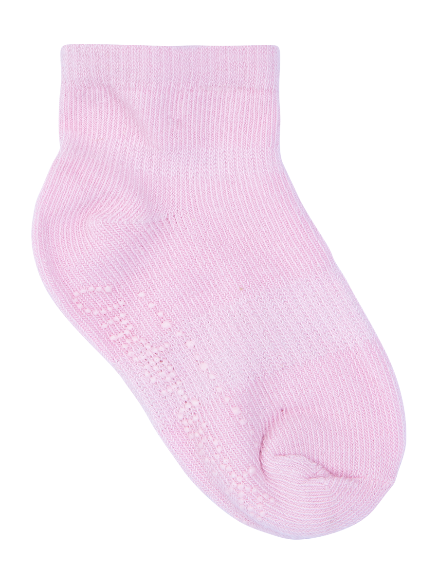 Baby Stay On Mid Crew Socks 4 Pack