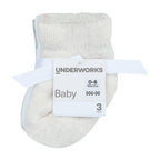 Baby Fully Cushioned Stay On Crew 3 Pack