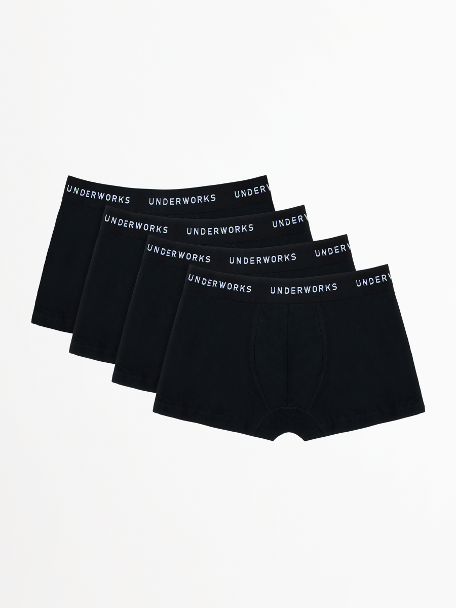 Men's Fitted Trunk 4 Pack