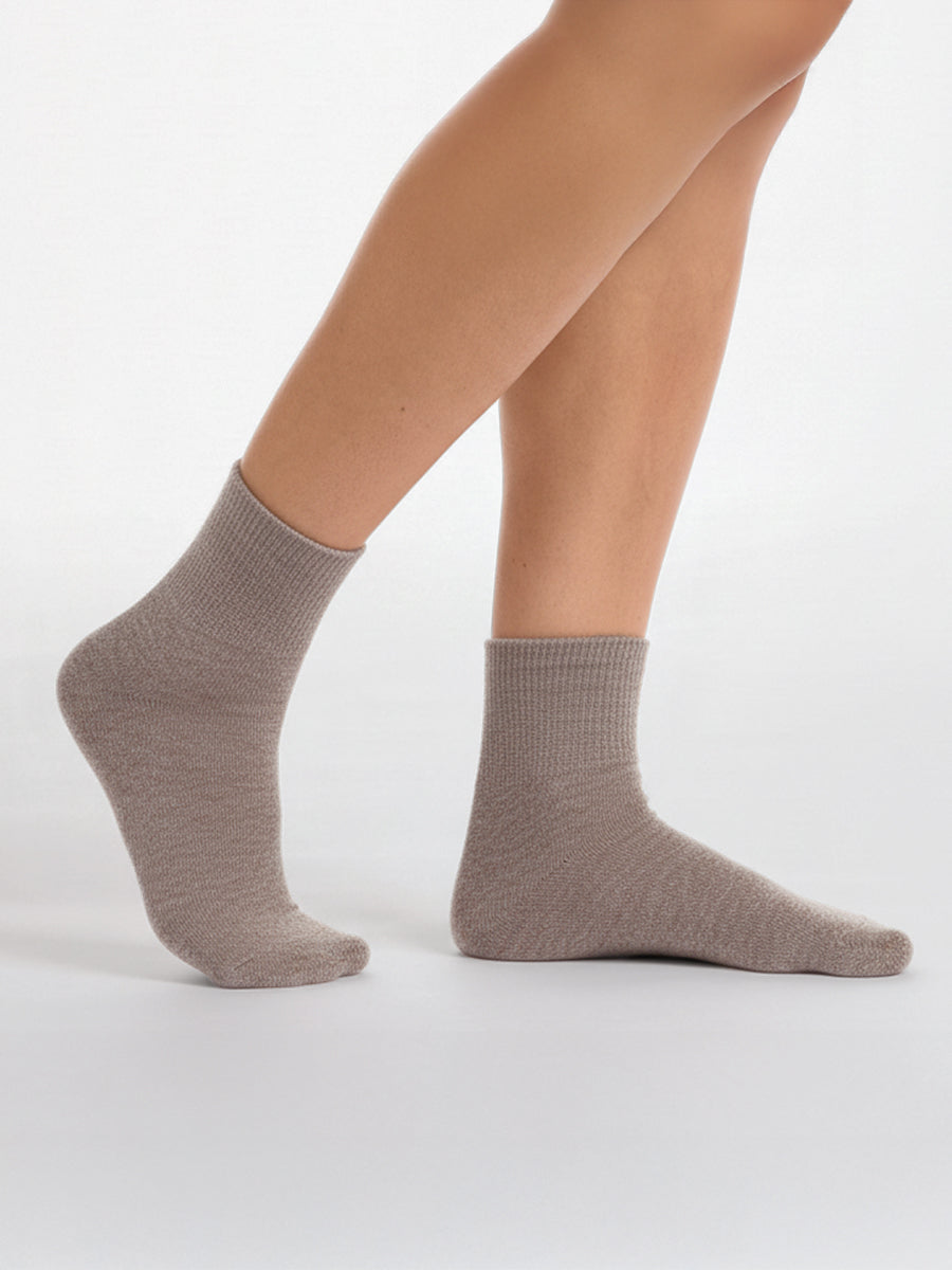 Women's Heat Bods Wool Ribbed Boot Sock 3 Pack