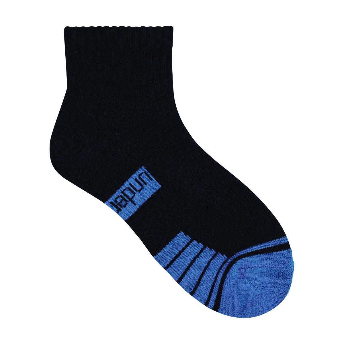 Kids Cushioned Sport Quarter Crew Socks 5 Pack