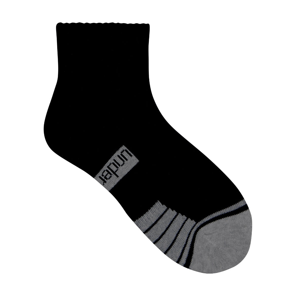Kids Cushioned Sport Quarter Crew Socks 5 Pack