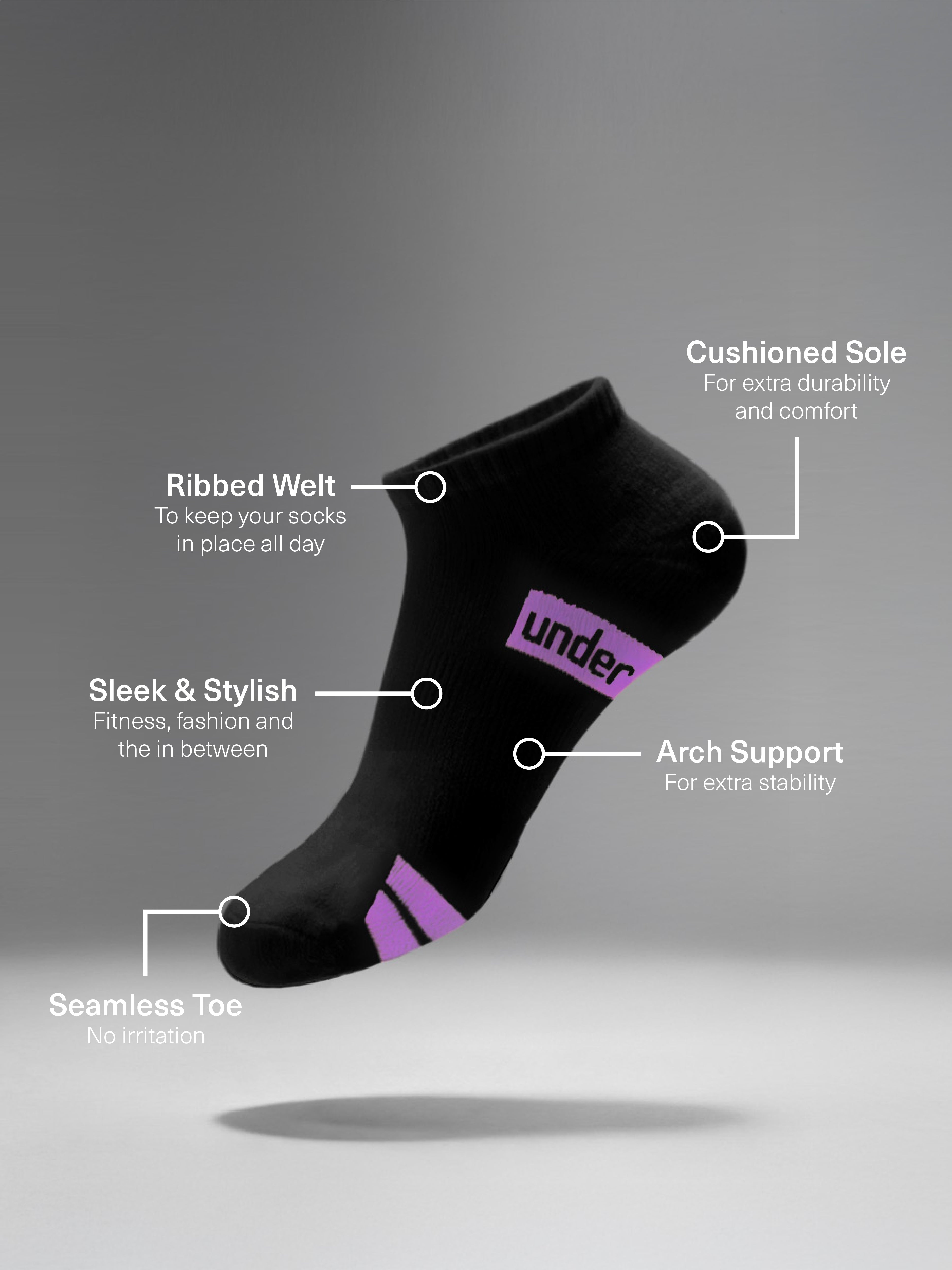 Women's Sport Cushioned Low Cut 5 Pack