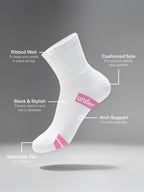 Women's Sport Cushioned Quarter Crew 5 Pack