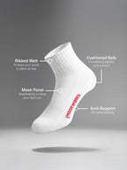 Kids Lightweight Quarter Crew 5 Pack