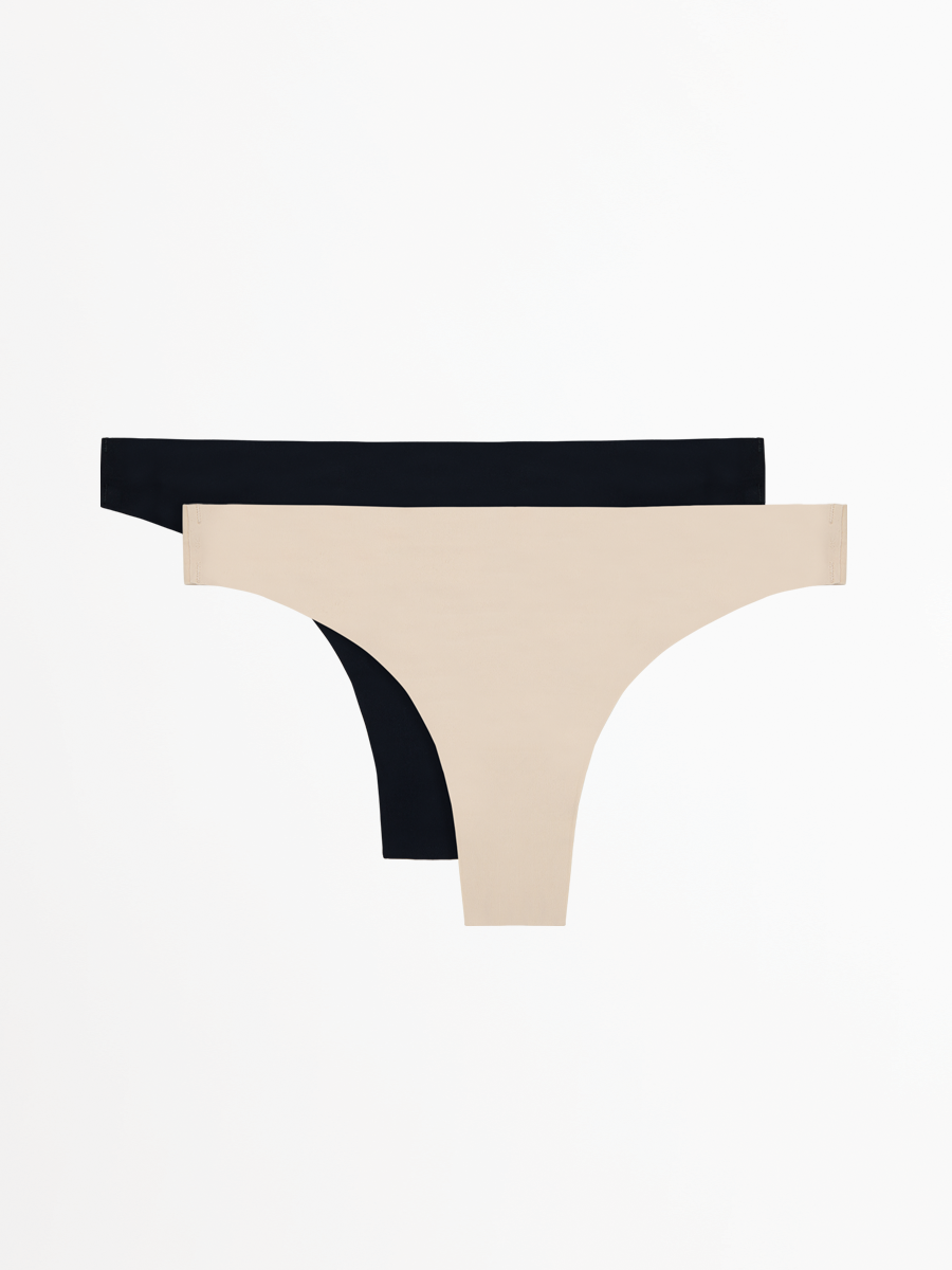 Women's Laser Cut G-String 2 Pack