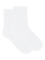 Women's White All Day Socks 