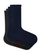 Men's All Day Socks Cotton Rich Cushion Crew 2 Pack