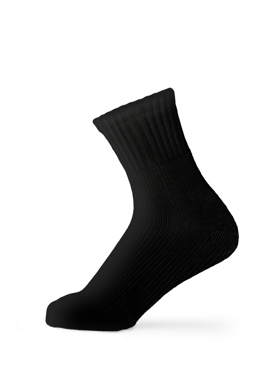 Mens All Day Socks Mid Crew Walking Sock
