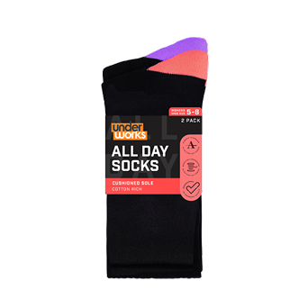 All Day Cushioned Crew Socks