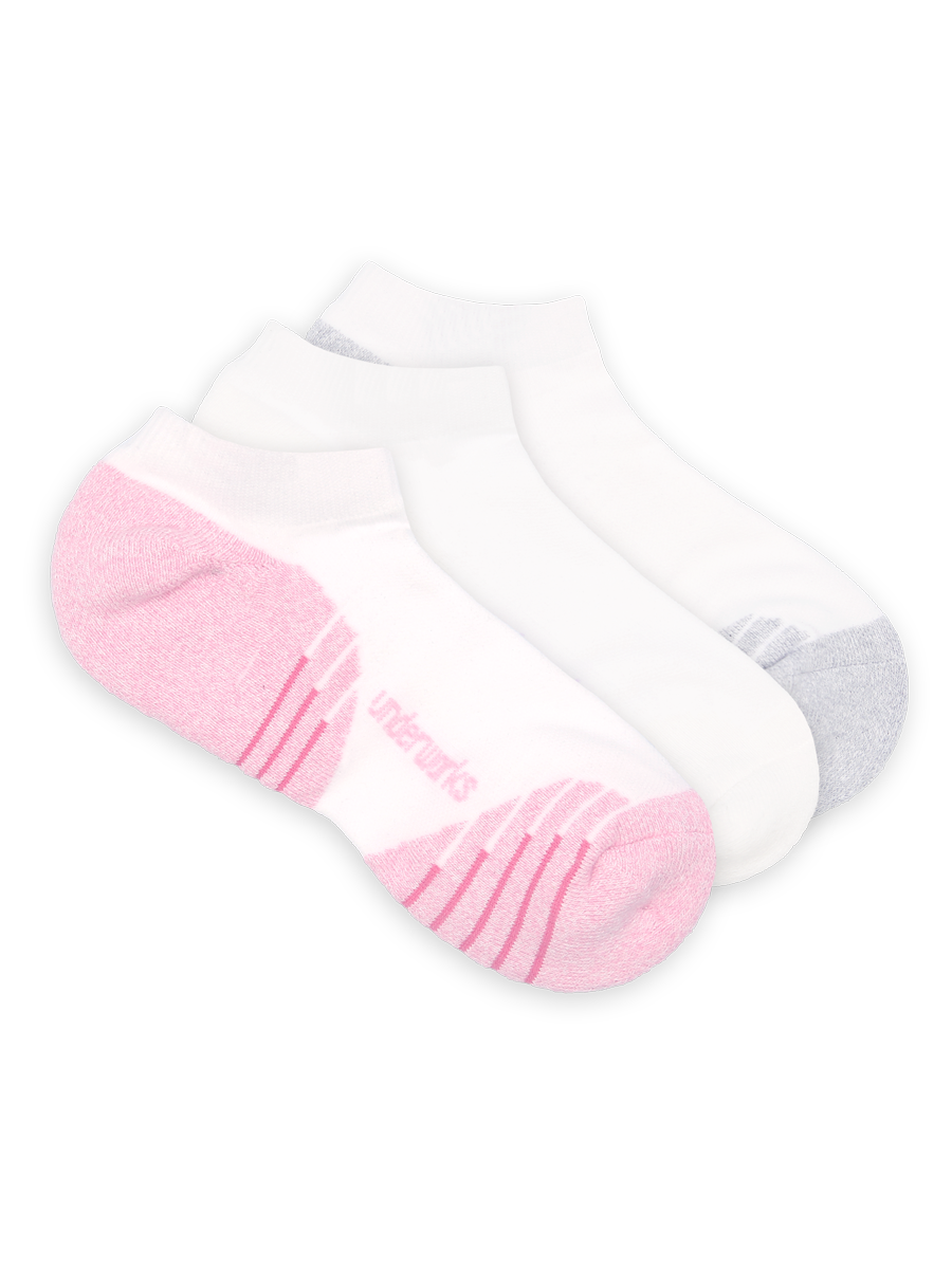 Women's Cushioned Active Low Cut Socks 3 Pack