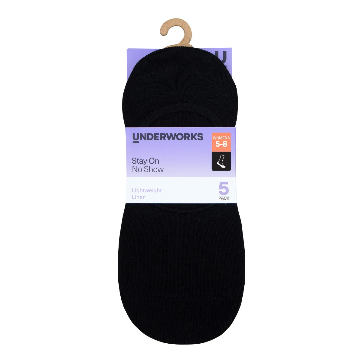 Women's No Show Liner 5 Pack
