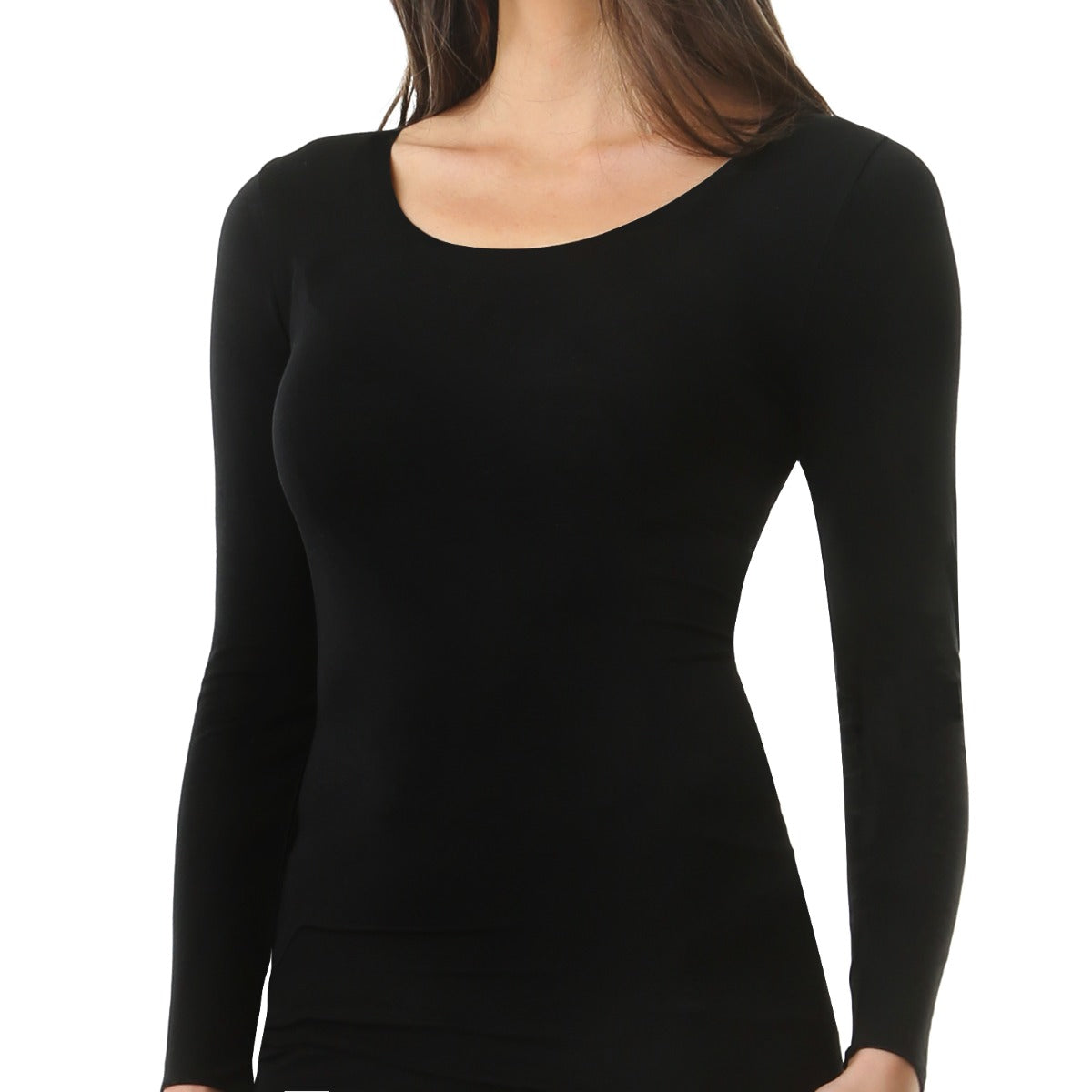 Women's Heat Bods Invisible Thermal Long Sleeve