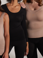 Women's Heat Bods Invisible Thermal Long Sleeve