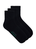 Men's Quarter Crew Sports Bamboo Socks 3 Pack