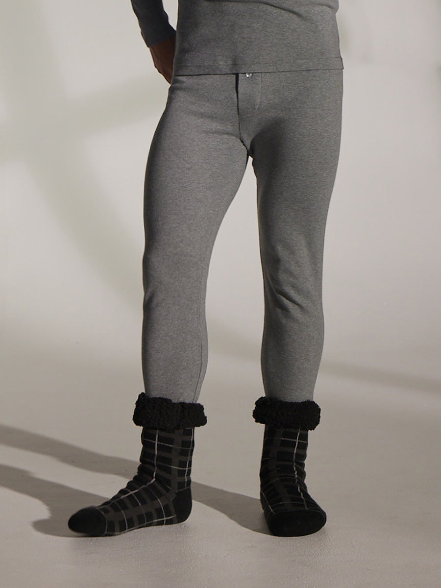 Men's Heat Bods Cotton Thermal Long John