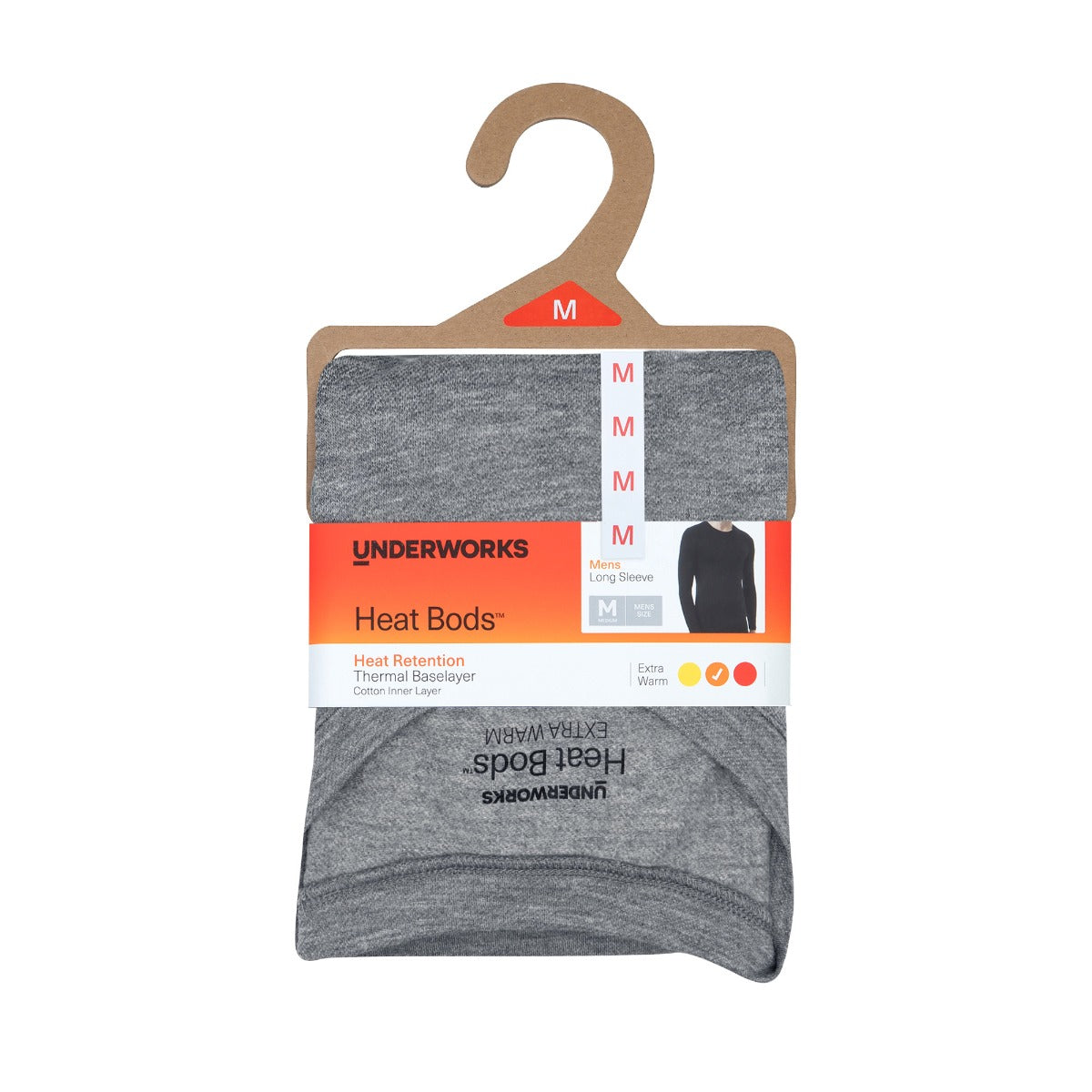 Men's Heat Bods Heat Retention Thermal Long Sleeve
