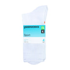 Men's Crew Sport Socks 4 Pack
